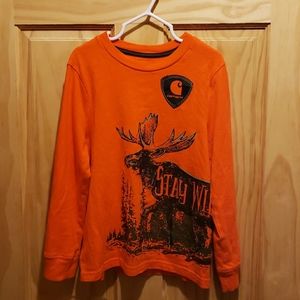 Boys Carhartt long sleeve shirt